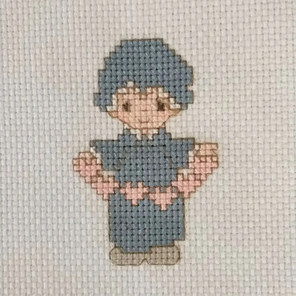 Cross Stitch Precious Moments Patterns & Aida Lot